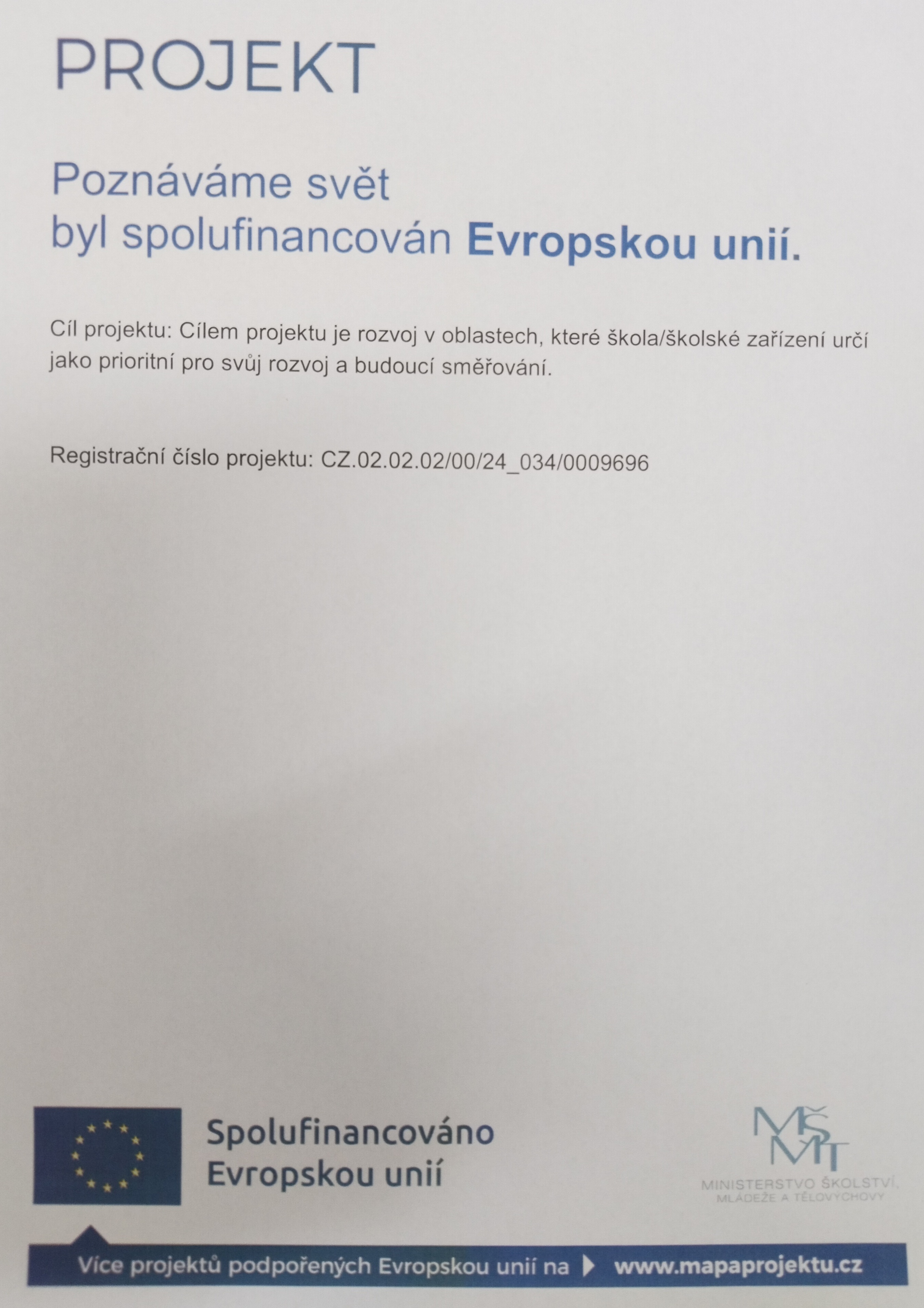 Mateřská škola Olešná, okres Beroun